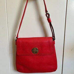Kate Spade Perforated Leather Red Double Vanessa York Street Noel Hobo